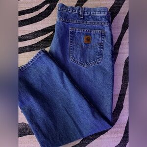 Carhartt Men's Loose Fit Blue Jeans